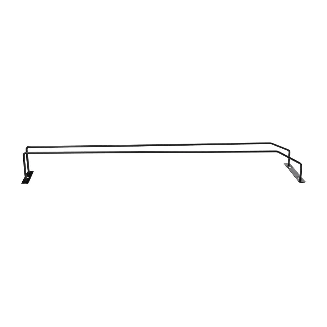 FD989 Olympia Wine Glass Rack Black 610mm