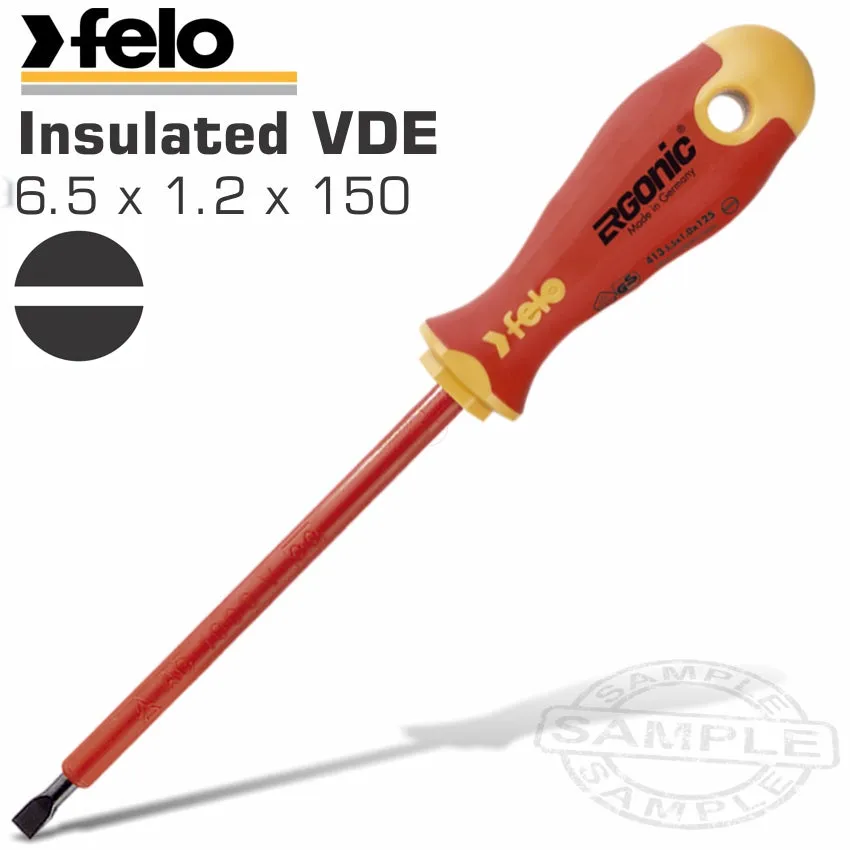 FELo 413 Sl6.5X1.2X150 S/DRiver Ergonic Insulated Vde FEL41306590