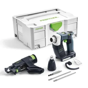 FESTOOL CORDLESS CONSTRUCTION SCREWDRIVER DWC 18-4500 LI-BASIC DURADRI FES574747