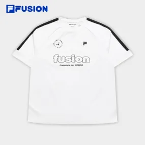 FILA FUSION INLINE UNIFORM Unisex Short Sleeve T-shirt in White