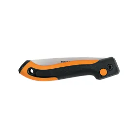 FISKARS 390680-1001 Pruning Saw, Steel Blade, 7 in Blade, Resin Handle, Soft-Grip Handle, 21-1/2 in OAL