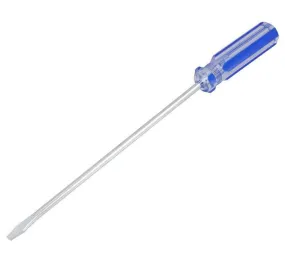 Flat Screw Driver Blue/Silver