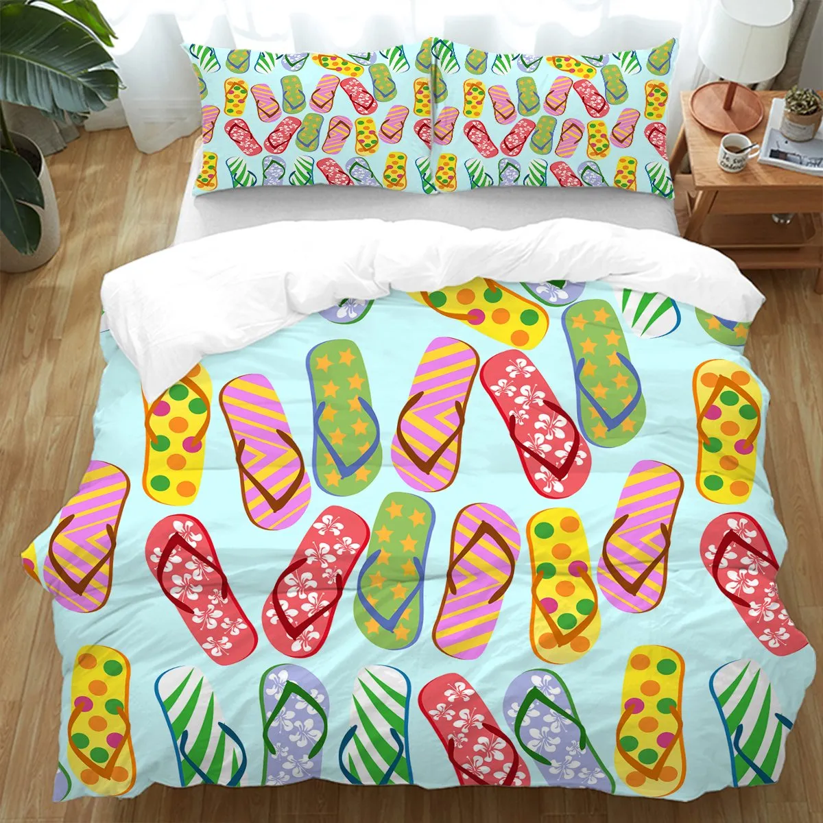 Flip Flops Kinda Girl Bedding Set