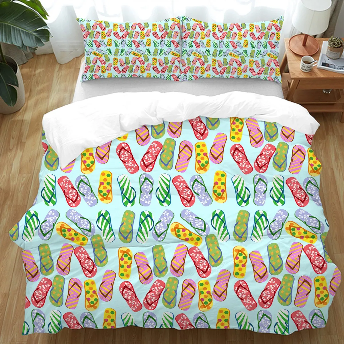 Flip Flops Kinda Girl Bedding Set