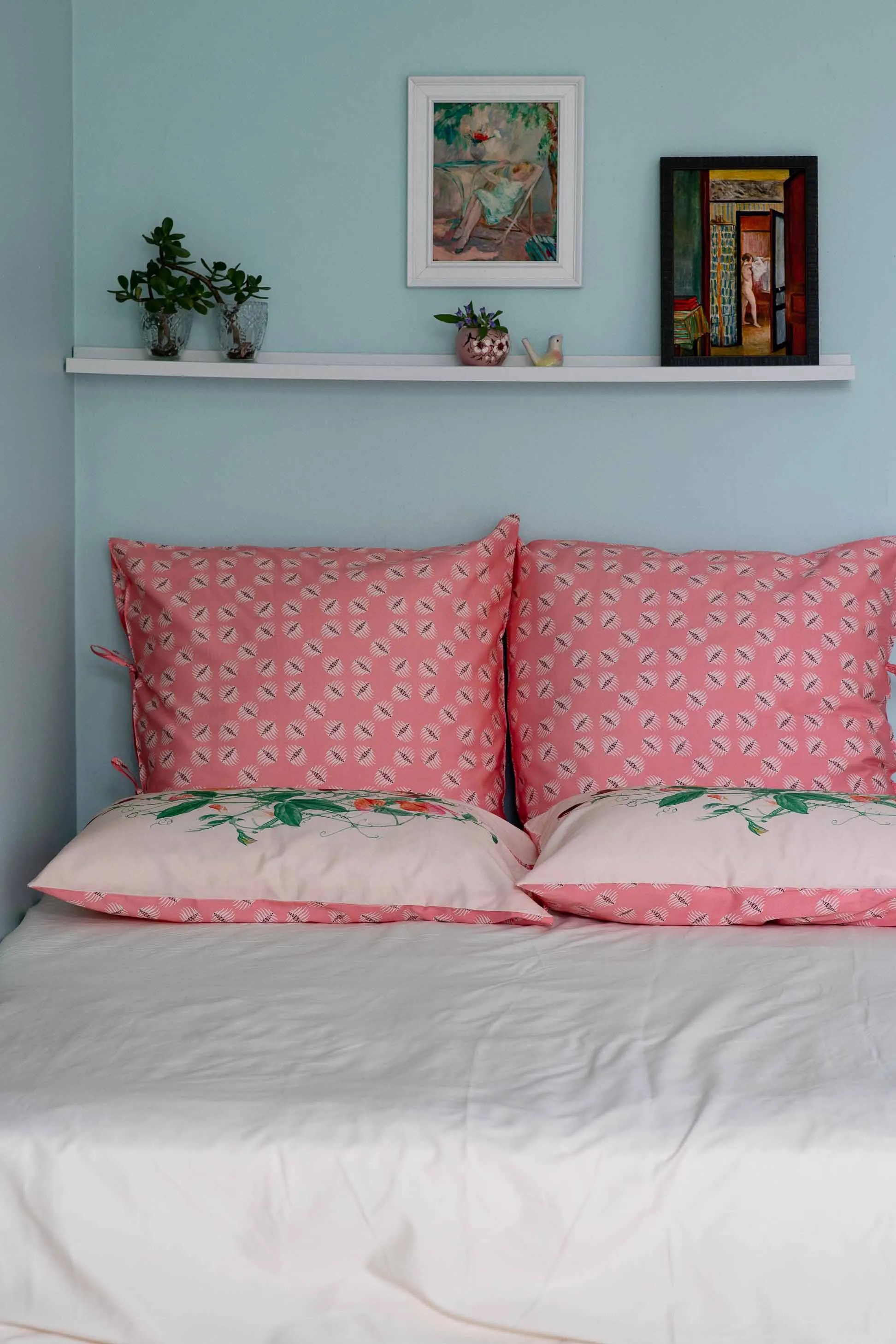 Flutter euro pillowcase