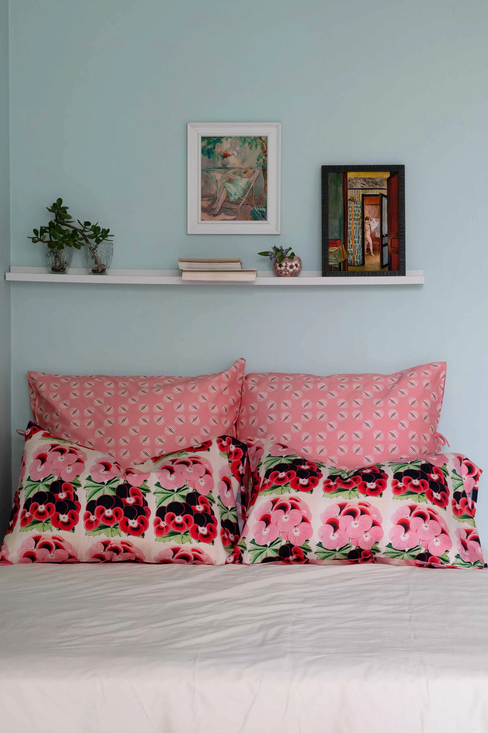 Flutter euro pillowcase