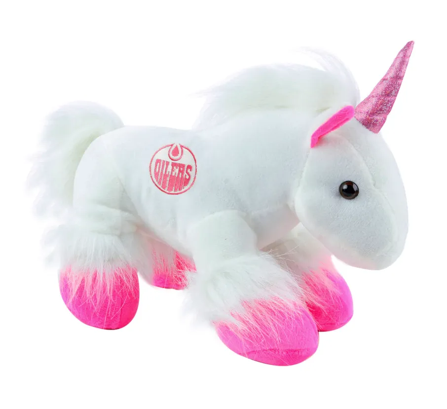 FOCO NHL Edmonton Oilers Unicorn Plush