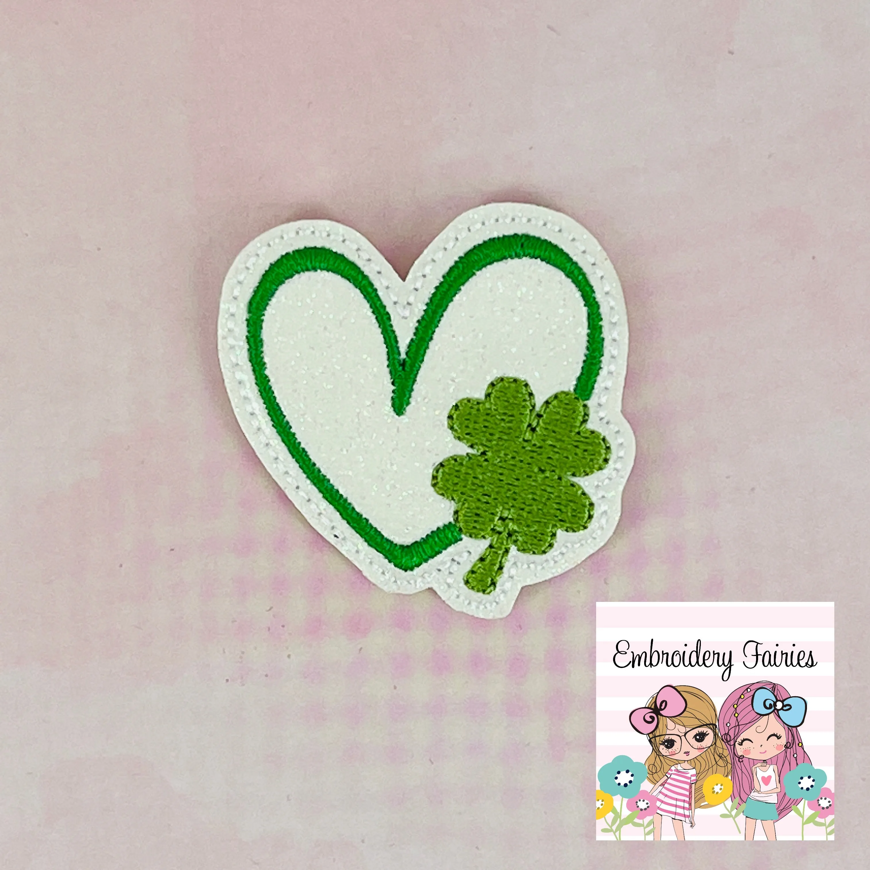 Four Leaf Clover Heart Fetlie Design