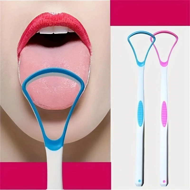 Freshen Your Breath with EasytoUse Silicone Tongue Scraper