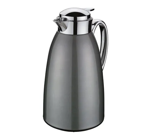 Frieling "Venezia" Insulated Server, glass liner, Gray, 34 fl. oz.