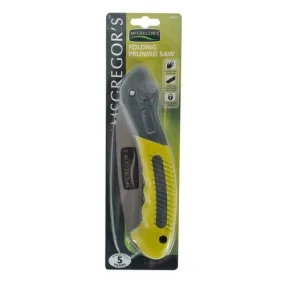 Garden McGregors Folding Pruning Saw 210mm