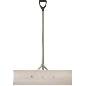 Gemplers Steel D-Handle Poly Scraper, 36"x10"