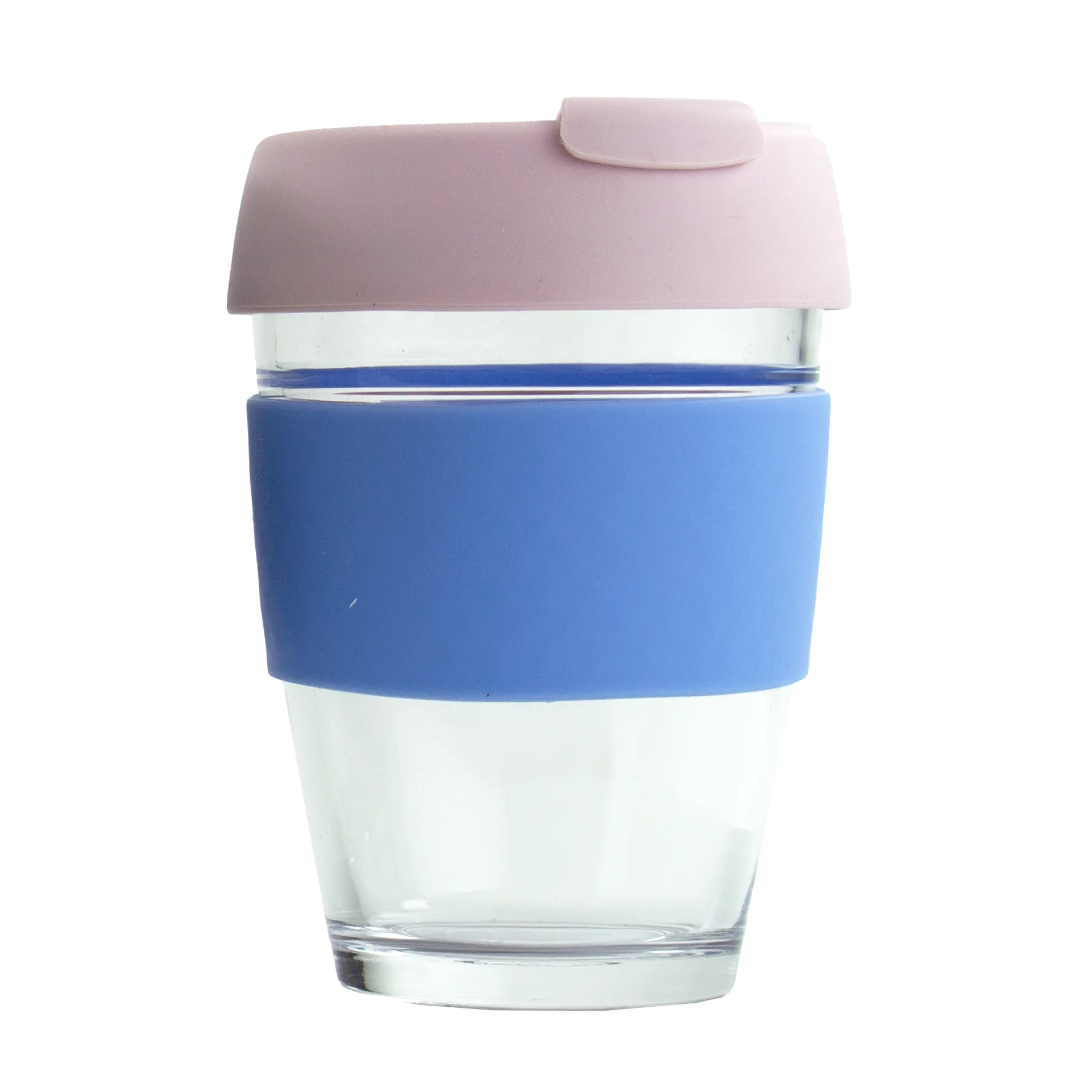 Glass Barista Buddy Cup 2Pc Lid 340ml