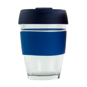 Glass Barista Buddy Cup 2Pc Lid 340ml