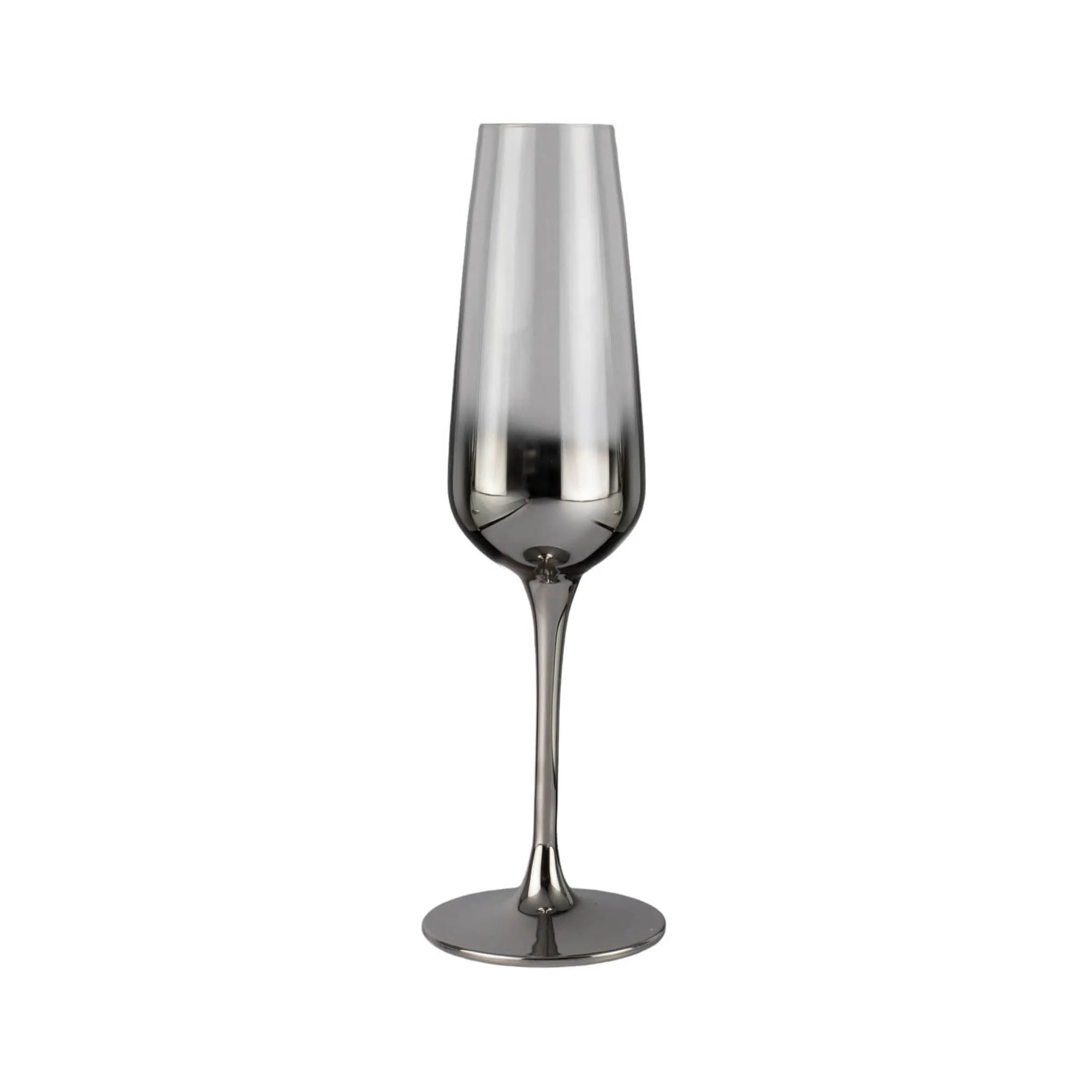 Glass Tumbler Stemmed Silver Wine XGL2403