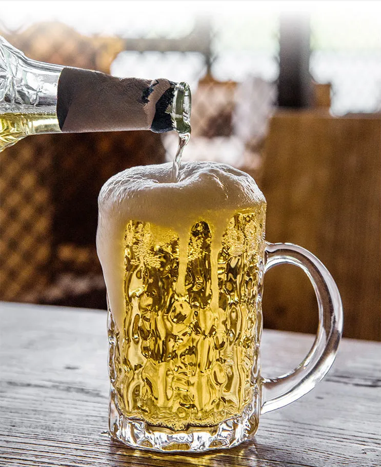 Gohobi Japanese Sasaki Crystal Beer Mug