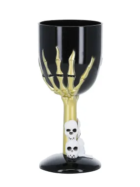 Gothic Wine Glass, Black