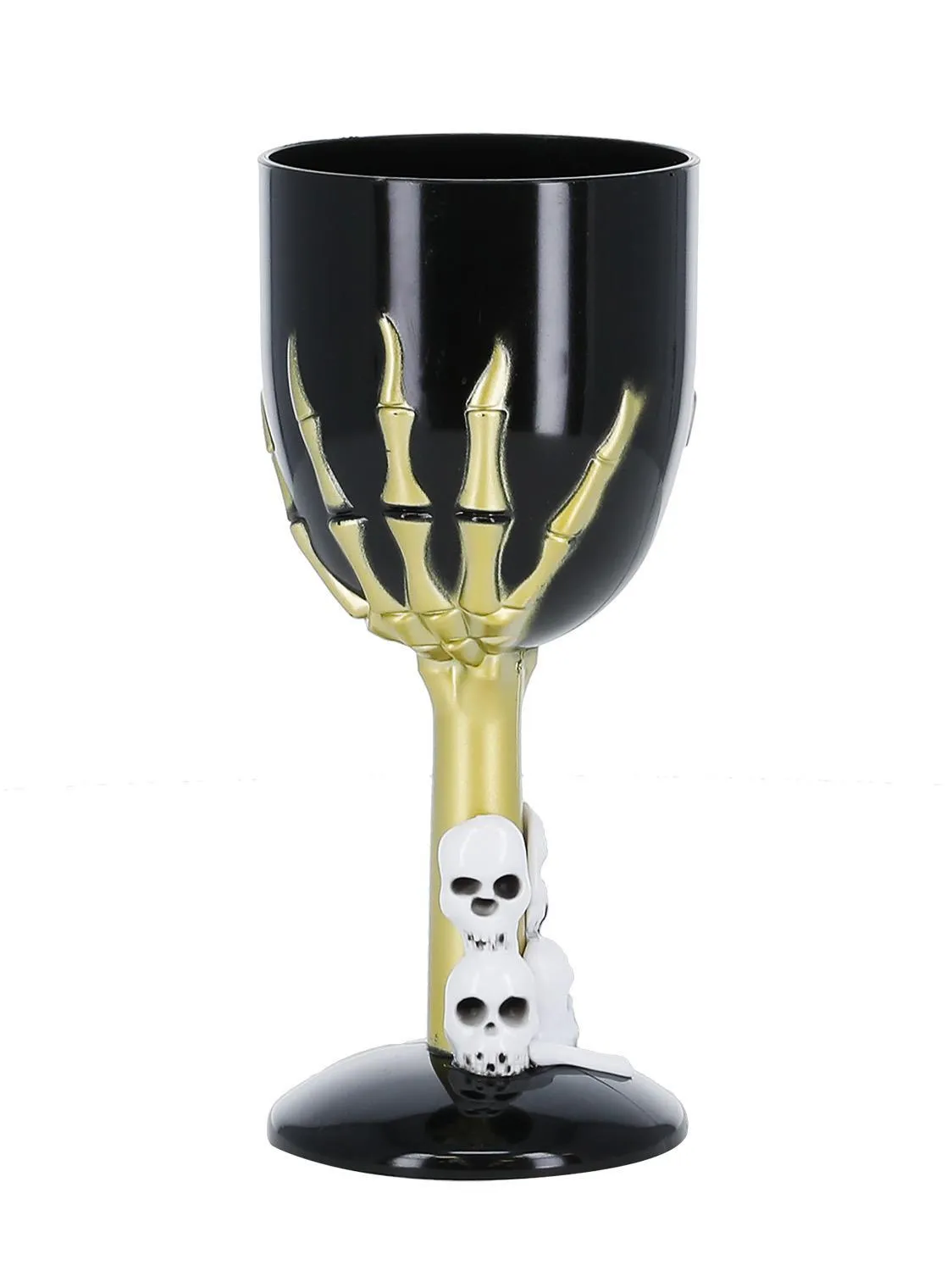 Gothic Wine Glass, Black