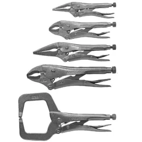 Great Neck 5 Piece Alloy Steel Locking Pliers