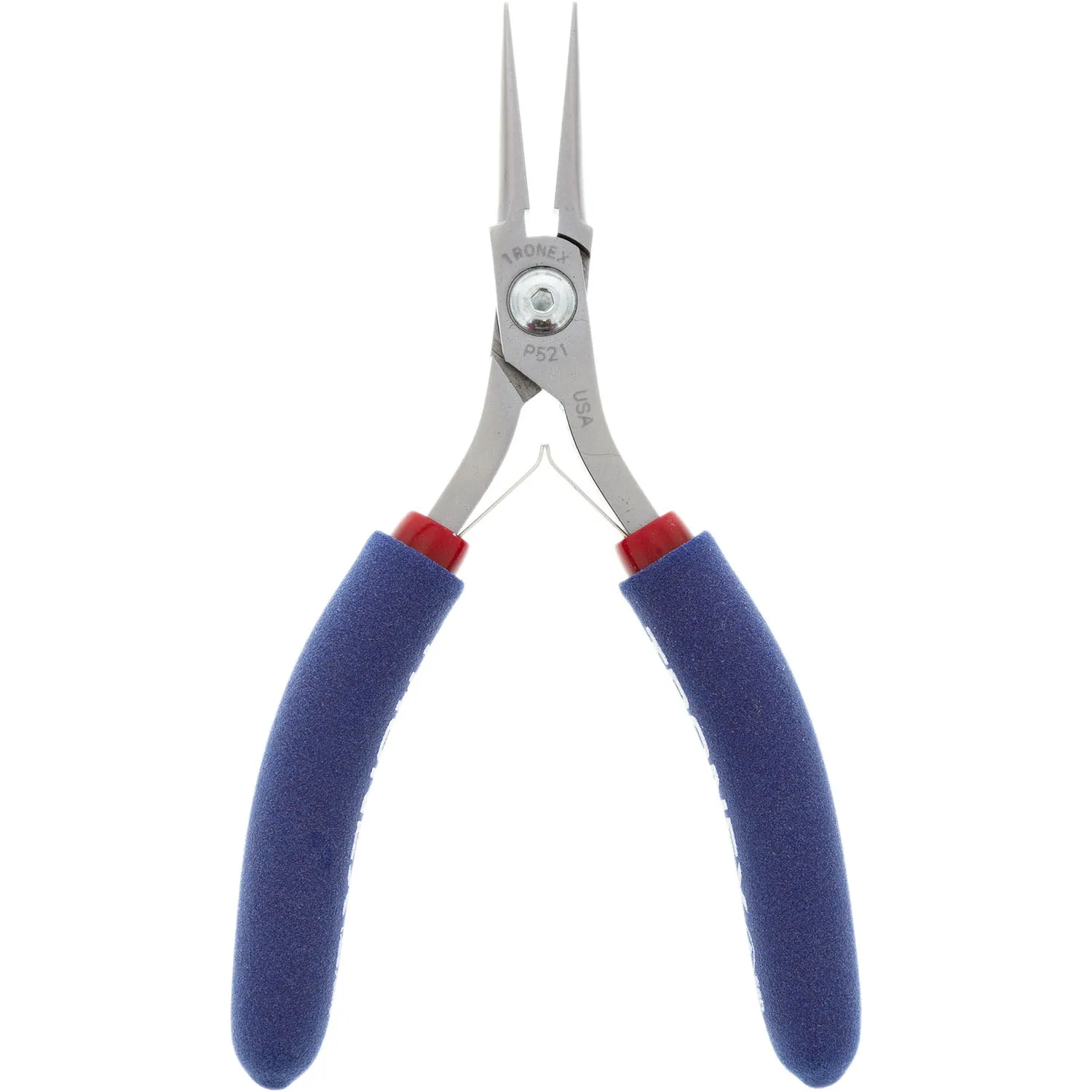 Grounded Pliers - Tronex Needle Nose Pliers For Micro Welders - Long Tip