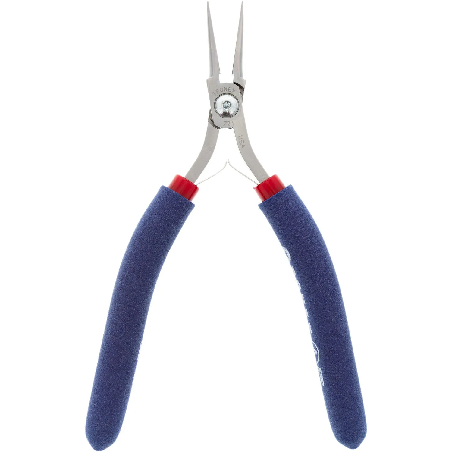 Grounded Pliers - Tronex Needle Nose Pliers For Micro Welders - Long Tip