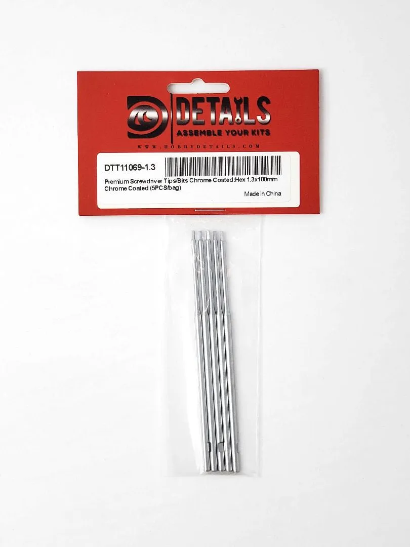 Hobby Details Premium Screwdriver Tips 1.3mm