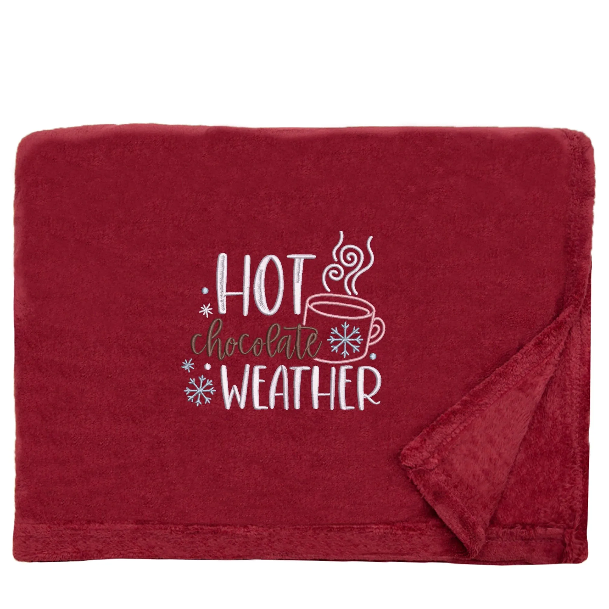 Hot Chocolate Cosy Home Christmas Snuggle Blanket