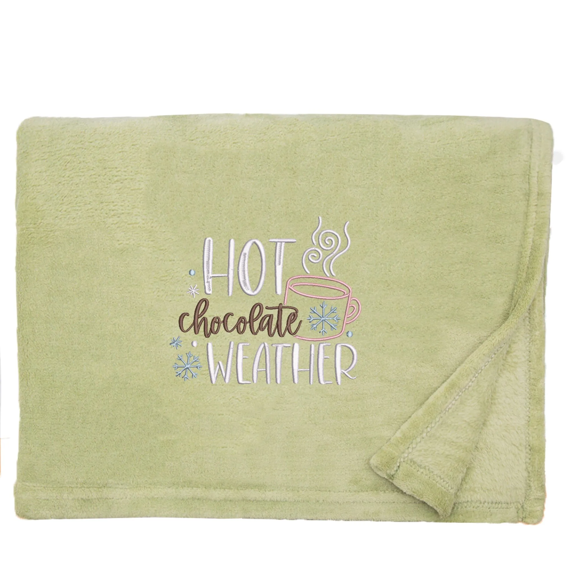 Hot Chocolate Cosy Home Christmas Snuggle Blanket