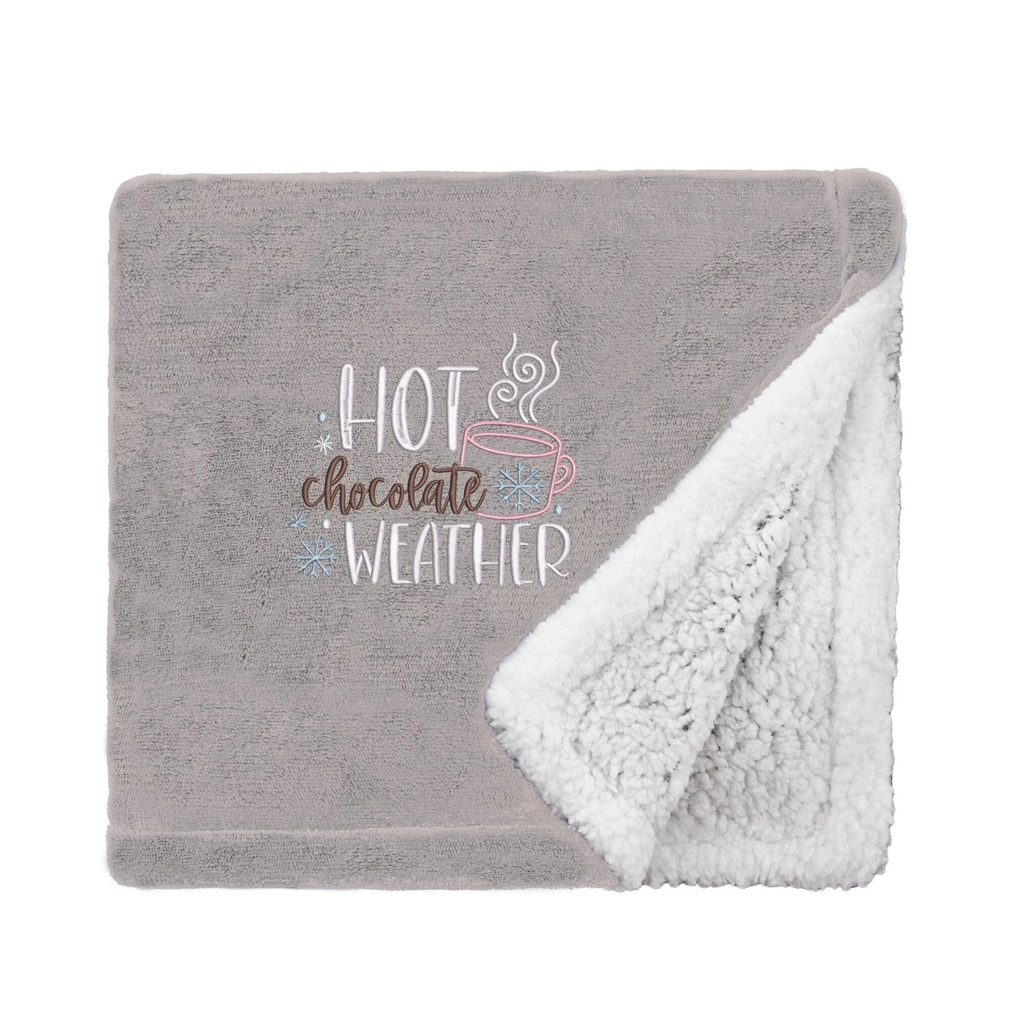 Hot Chocolate Cosy Home Christmas Snuggle Blanket