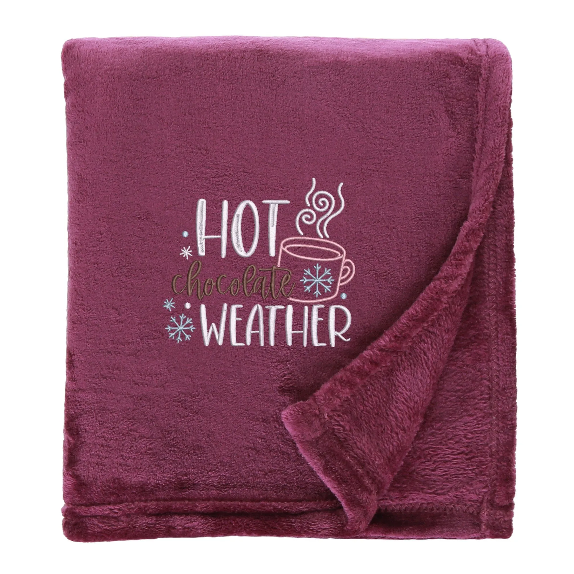 Hot Chocolate Cosy Home Christmas Snuggle Blanket