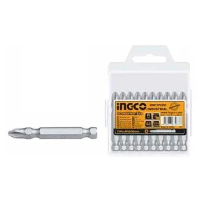 Ingco Magnetic Screwdriver Bit 50mm 10Pcs/Set SDB11PH223