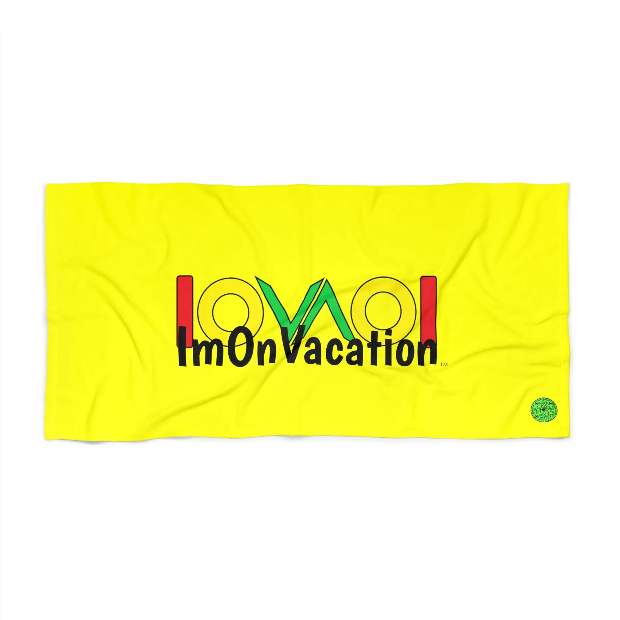 I.O.V-SPS23 Yellow Beach Towel