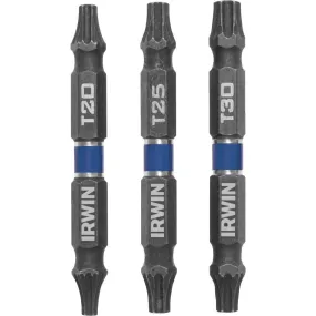 Irwin 3-Piece Impact Torx Double-End Screwdriver Bit Set