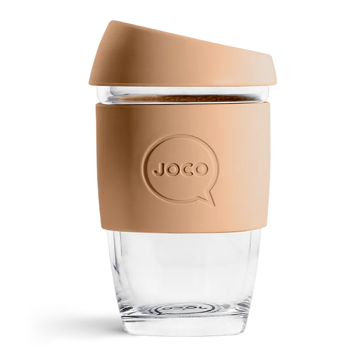 JOCO - Reusable Glass Cup - Butterum (Extra Small 6oz)