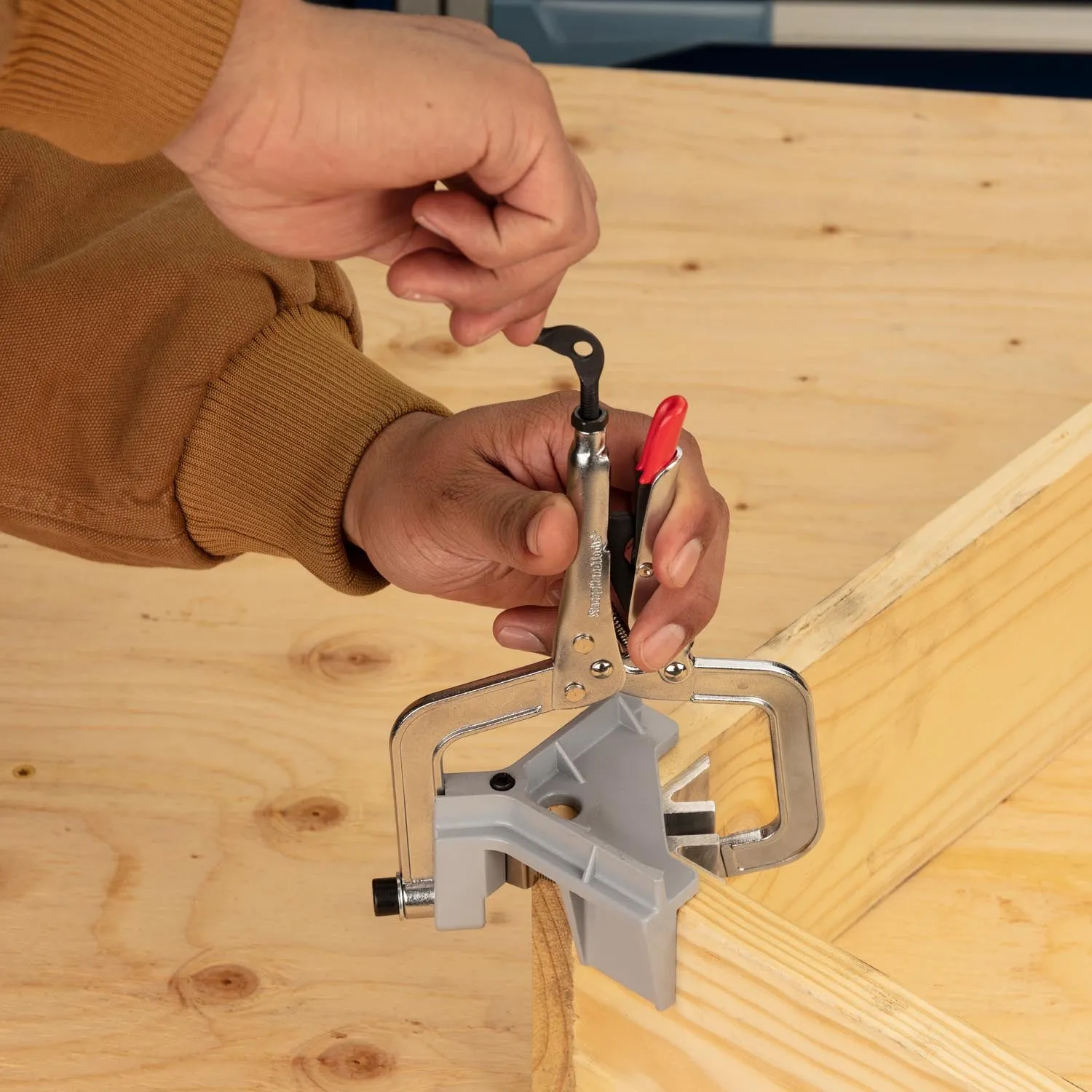 JointMaster™ Corner Clamping, for woodworking