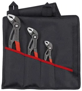 Knipex 00 19 55 S9 3pce Cobra® Waterpump Plier Set 150-300mm