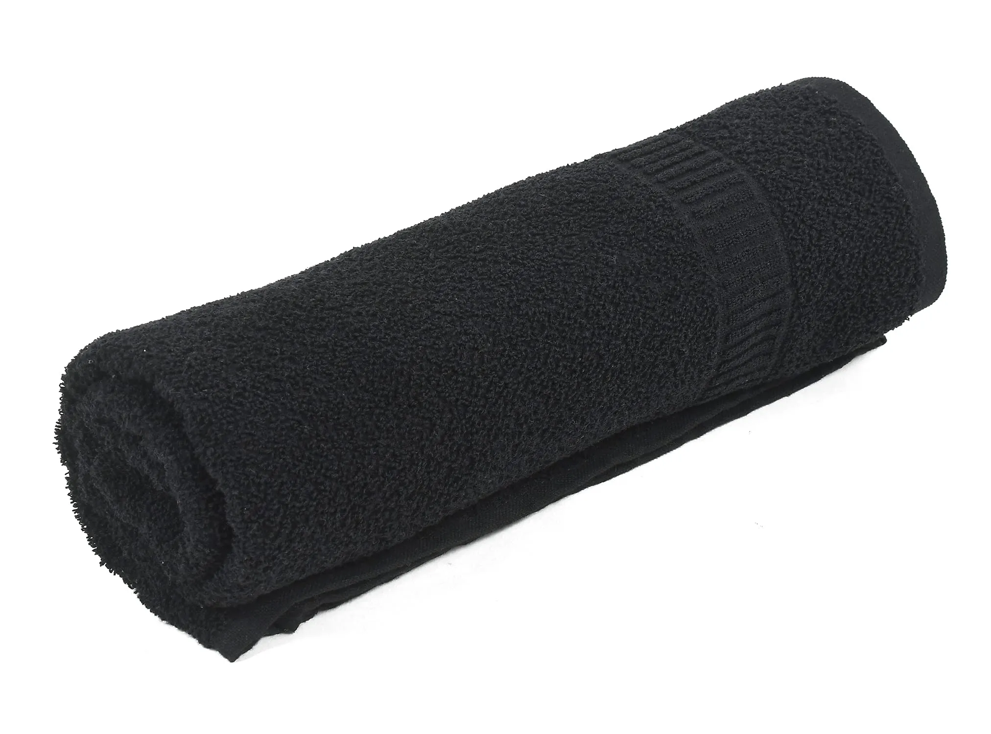 Kuber Industries Premium Super Soft, Fluffy, and Absorbent, Cotton Bath Towel Perfect for Daily Use, 30"x60", Pack of 2 (Black)