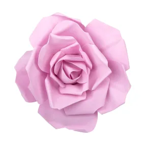 Large Foam Rose Wall  Decor 30 cm - Pink