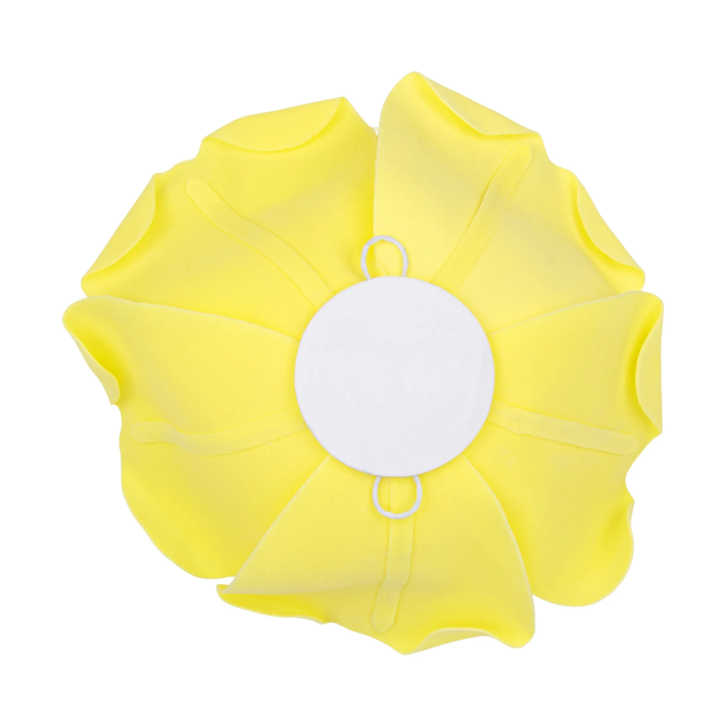 Large Foam Rose Wall  Decor 30 cm - Yellow