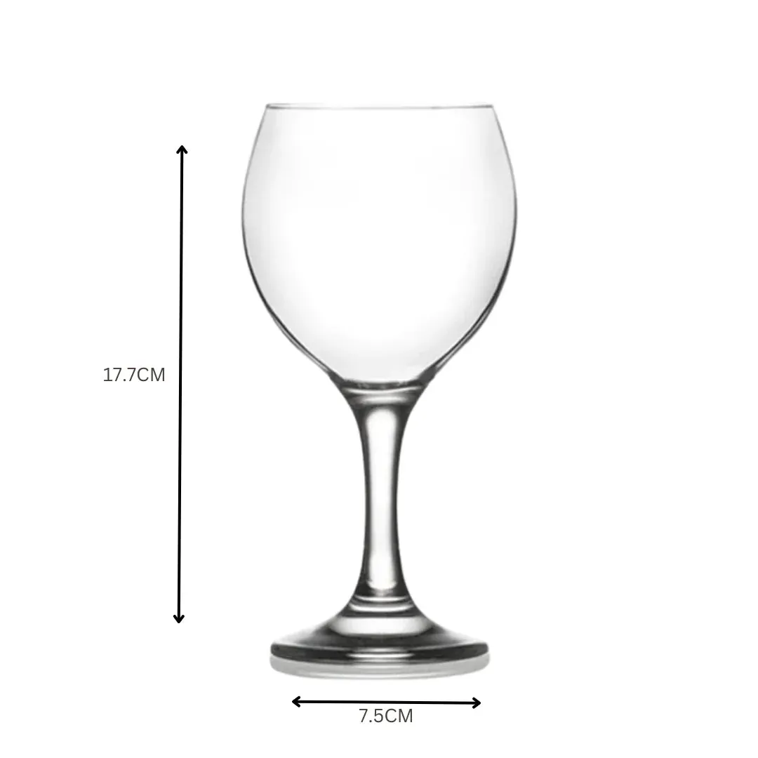 LAV Glass Tumbler 365ml Misket Wine Glass 1pc