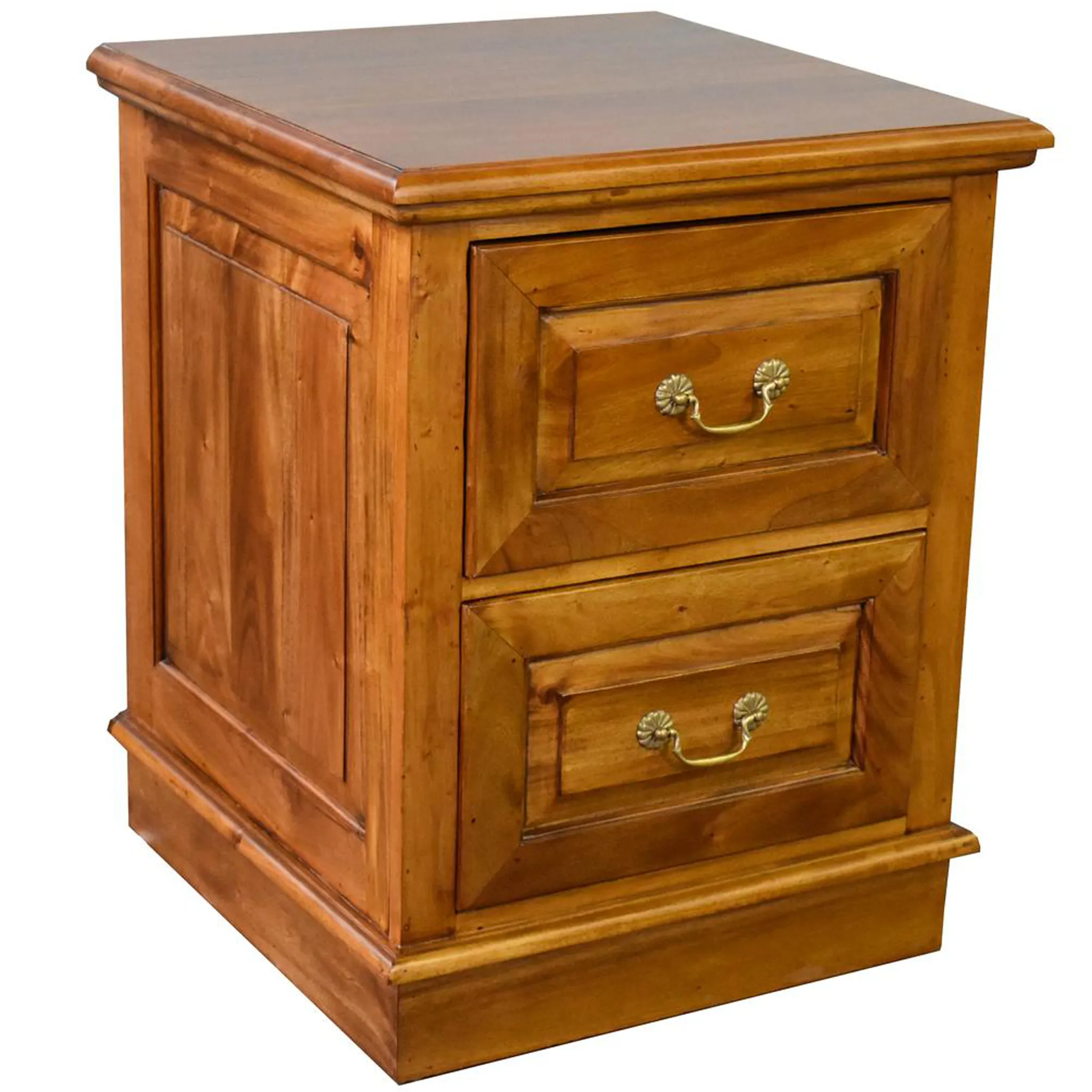 Legacy 2 Drawer File Cabinet - Light Brown Walnut