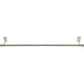 Legacy Bath Towel Bar 24 Inch Single (c-c) - Polished Nickel -