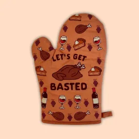 Let's Get Basted Oven Mitt