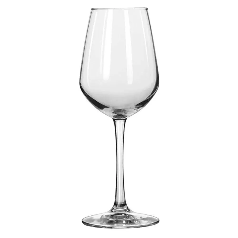 Libbey 7516 Vina 12.5 oz. Round Customizable Diamond Tall Wine Glass, Case of 12 Pcs