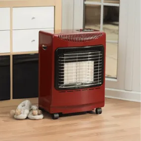 LIFESTYLE RED MINI HEATFORCE INDOOR HEATER 505-122