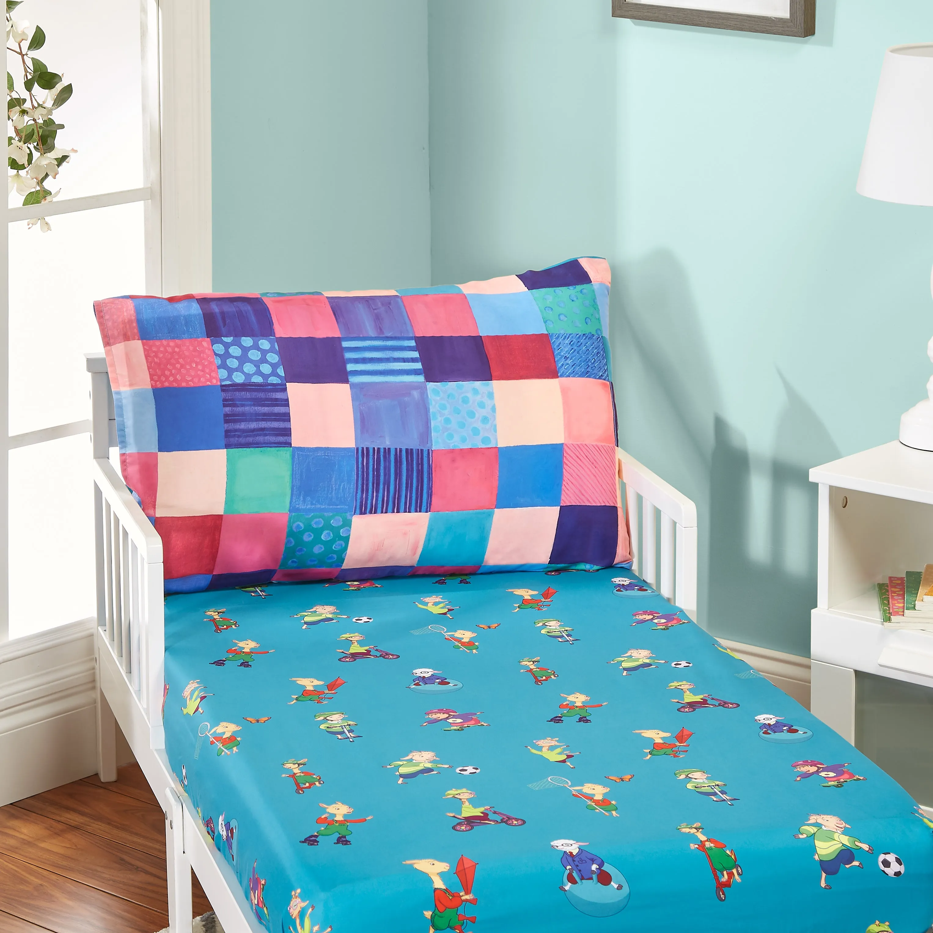 Llama Llama Toddler Fitted Sheet and Pillowcase Set