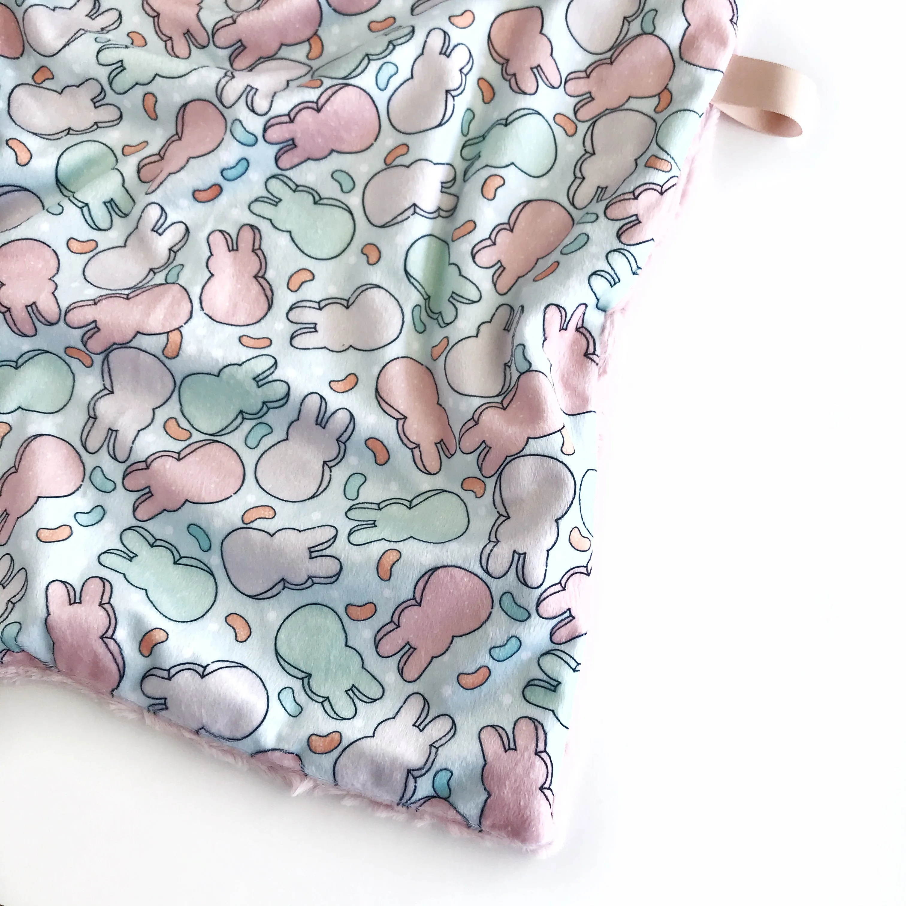 Lovey Blanket -  Pastel Easter Peeps