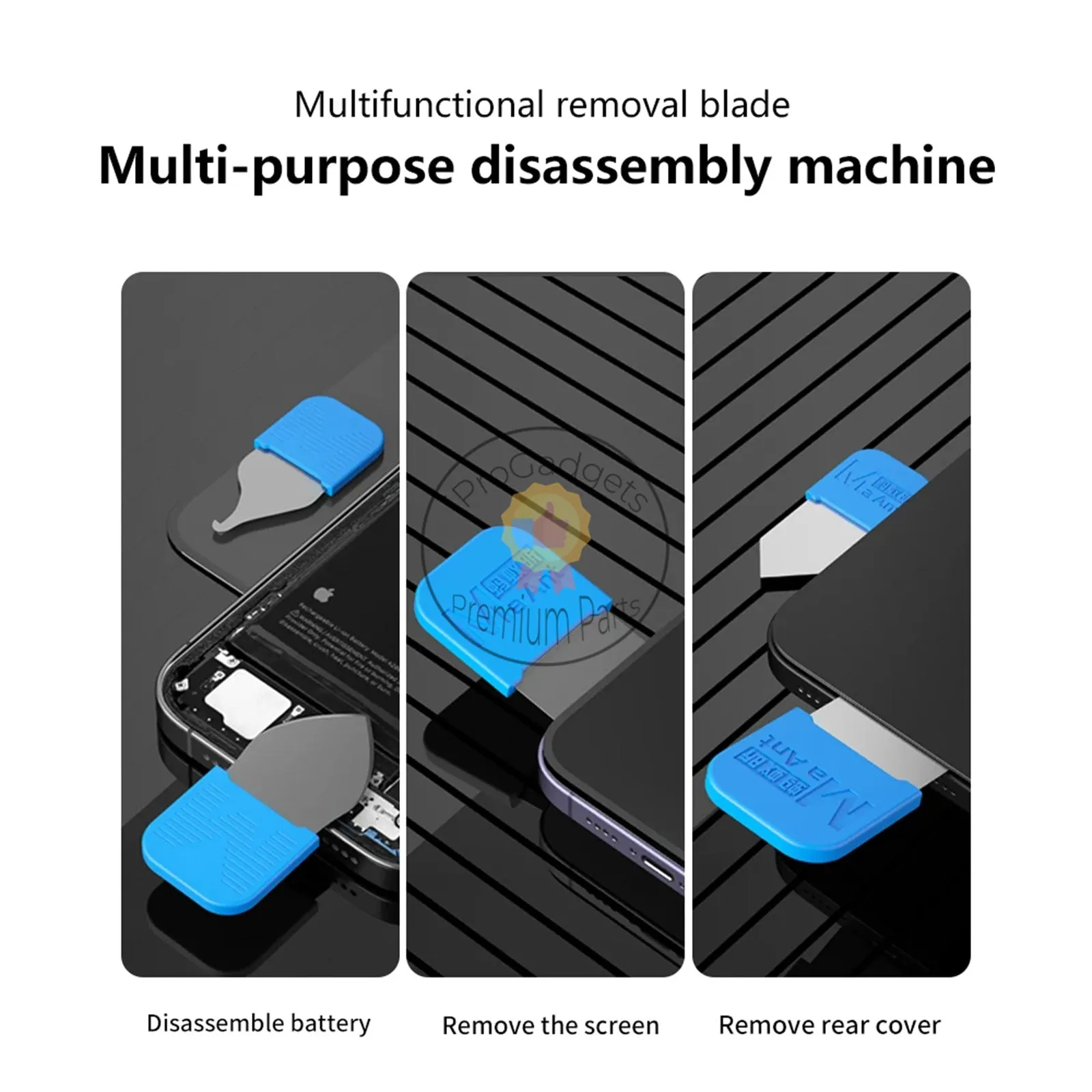 Maant MY-118 Ultra Thin Metal Steel Opening Tool Mobile Phone Removal Battery Disassembly Screen Separating Opening Pry Tools