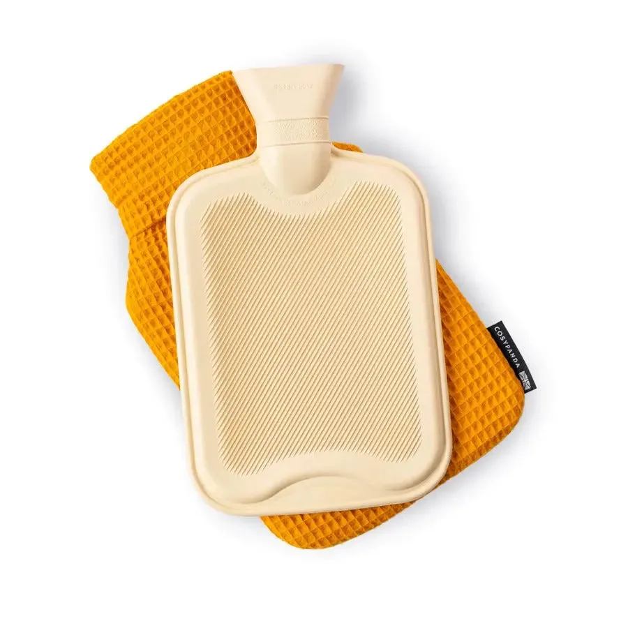 Majestic Mustard 2 Litre Waffle Hot Water Bottle