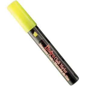 Marvy Bistro Chisel Tip Chalk Marker - Fluorescent Yellow